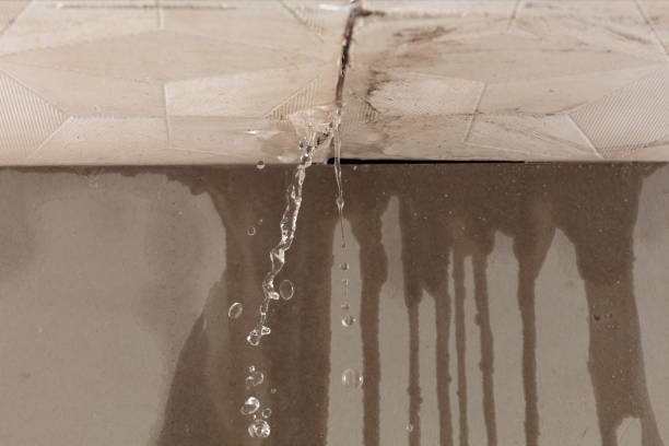 Professional Burst Pipe Cleanup technician working in Oakhurst, CA